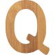 ABC Bamboo Letters Q