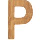 ABC Bamboo Letters P