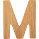 ABC Bamboo Letters M