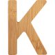 ABC Bamboo Letters K