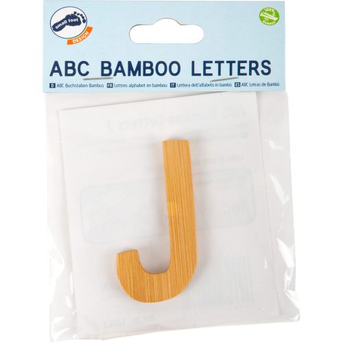 ABC Bamboo Letters J
