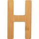 ABC Bamboo Letters H
