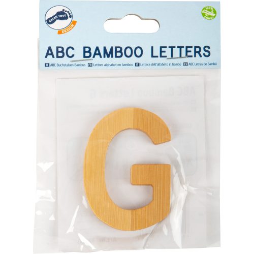 ABC Bamboo Letters G