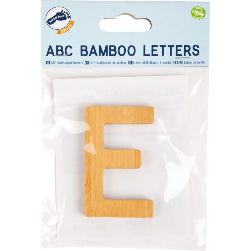 ABC Bamboo Letters E
