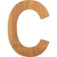 ABC Bamboo Letters C