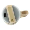 Thermal mug with handle thermos 1200ml cream