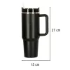 Thermal mug with handle thermos 1200ml black