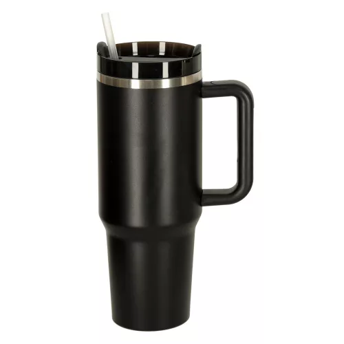 Thermal mug with handle thermos 1200ml black