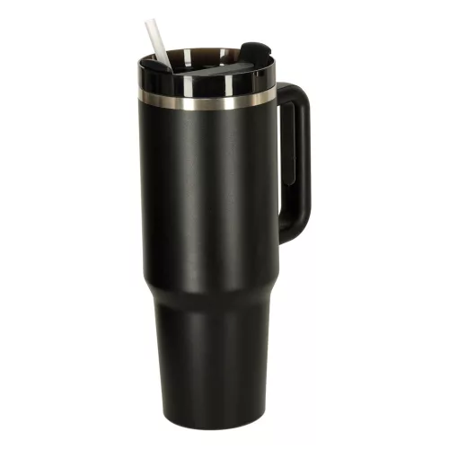 Thermal mug with handle thermos 1200ml black