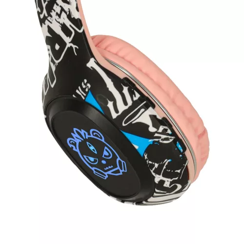 Wireless in-ear headphones 200 mah pink