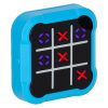 Circle and crosses electronic game blue