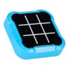 Circle and crosses electronic game blue