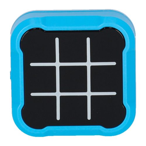 Circle and crosses electronic game blue