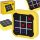Circle and crosses electronic game yellow