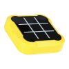 Circle and crosses electronic game yellow