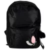 Junior single compartment school backpack black