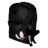 Junior single compartment school backpack black