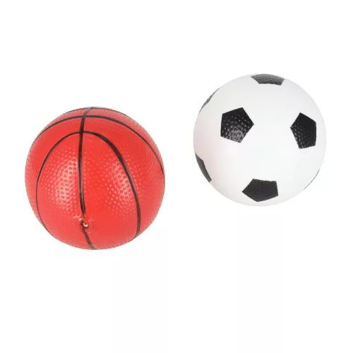 Football goal basketball backboard 2 balls