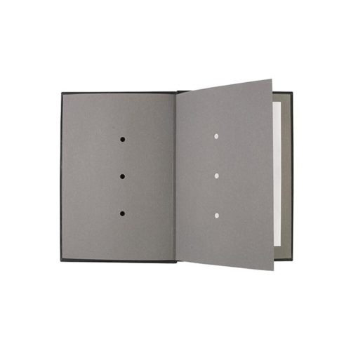 Signature book HANIBAL A/4 pp/cardboard 14 parts black