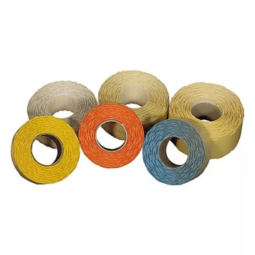 Pricing tape FORTUNA 22x12 mm perforated green 10 rolls/pack