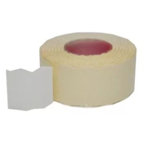 Pricing tape FORTUNA 22x16 mm perforated white