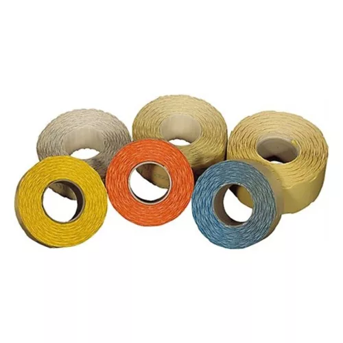 Pricing tape FORTUNA 25x16 mm perforated sale/unit price 10 rolls/package