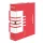 Archiving box DONAU A/4 100 mm cardboard red