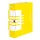 Archiving box DONAU A/4 100 mm cardboard yellow