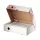 Archiving box ESSELTE Speedbox A/4 80 mm cardboard white with upward opening lid recycled