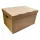 Archiving container for file organizer 522x351x305 mm with removable lid natural