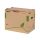 Archiving container for file organizer ESSELTE Eco 427x343x305 mm with forward-opening lid brown