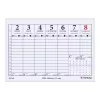 Desk calendar FORTUNA TA23 with stationary white flat moon phase 2026.