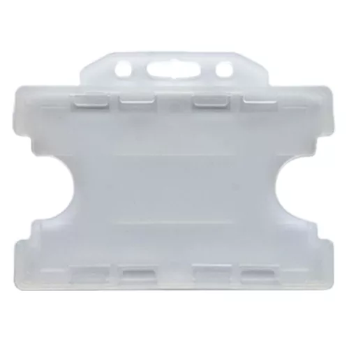 ID card holder Proximity horizontal 85x54mm opal 2 cards