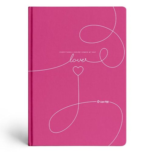 Register book LIPAMILL checkered A/4 96 sheets hardcover