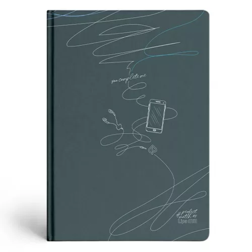 Registration book checkered LIPAMILL A/5 96 sheets hardcover