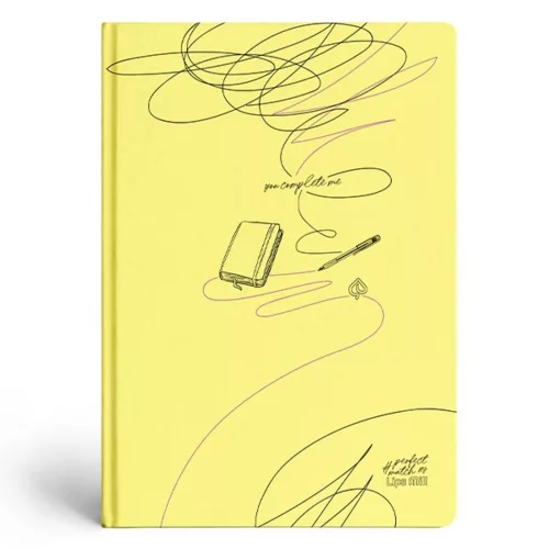 Registration book checkered LIPAMILL A/5 96 sheets hardcover