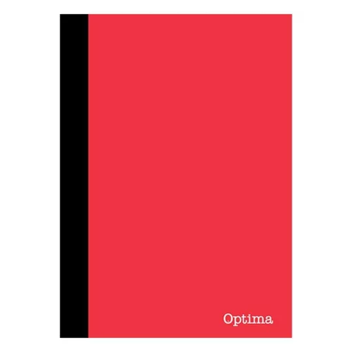 Registration book checkered OPTIMA A/4 60 sheets hardcover