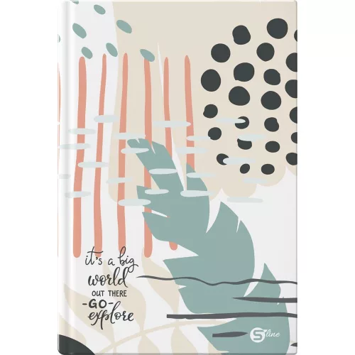 Registration book checkered STREET A/5 96 pages S-Line hard cover with mixed designs