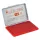 Stamp pad GRAND 110x70 mm red
