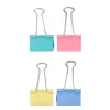 Binder clip DELI 19 mm colored 40 pieces