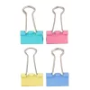 Binder clip DELI 25 mm colored 48 pieces