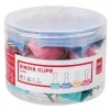 Binder clip DELI 32 mm colored 24 pieces