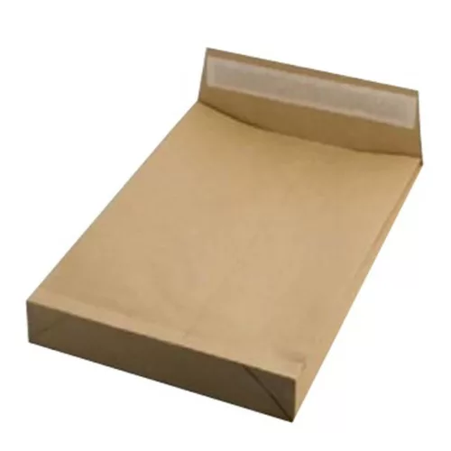 Envelope GPV TB/4 folded silicone 4cm kraft 250x353mm