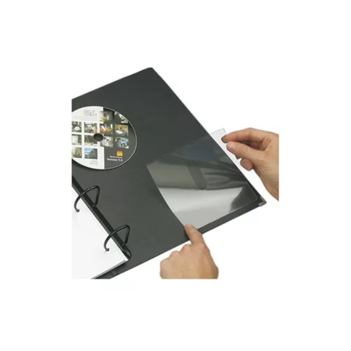 CD/DVD holder pocket DJOIS 127 x 127 mm self-adhesive 10 pieces