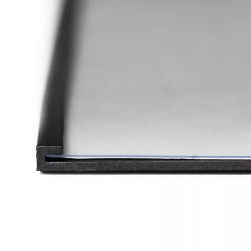 Label rail DURABLE C-Profile magnetic 200x40 mm graphite