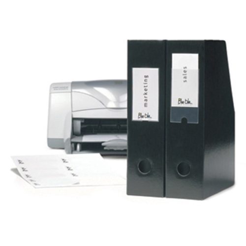 Label holder case DJOIS with self-adhesive spine marker insert 75x150 mm 3 pieces