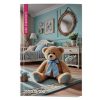 Student pocketbook REALSYSTEM paper cover 125x205mm teddy bear 2025-2026