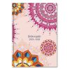 Student pocket book TOPTIMER paper cover B/6 weeks 120x170mm Mandala 2025-2026