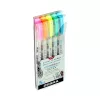 Double-ended brush felt ZEBRA Mildliner Fluorescent 5 pieces