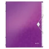 Pre-sorter LEITZ Wow A/4 PP 12 parts purple